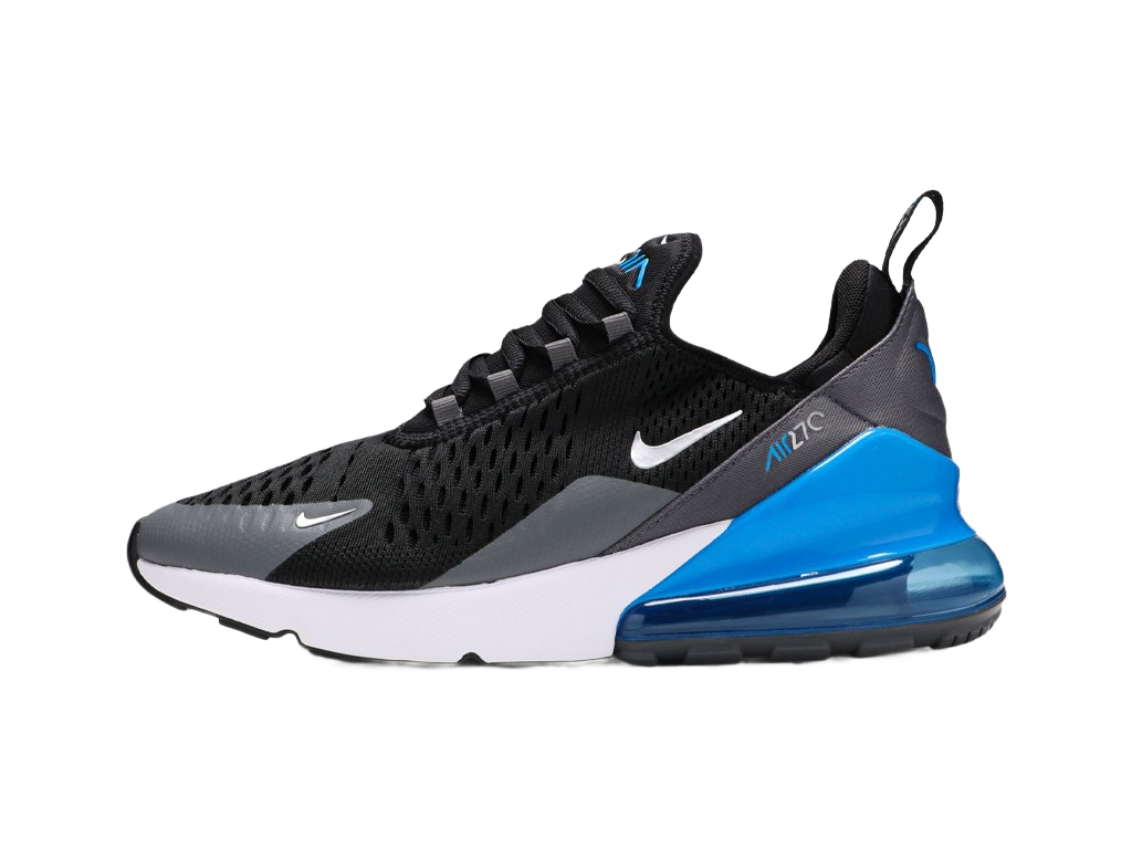 Nike Air Max 270 GS Black Light Photo Blue-Nike-pikastore.cz