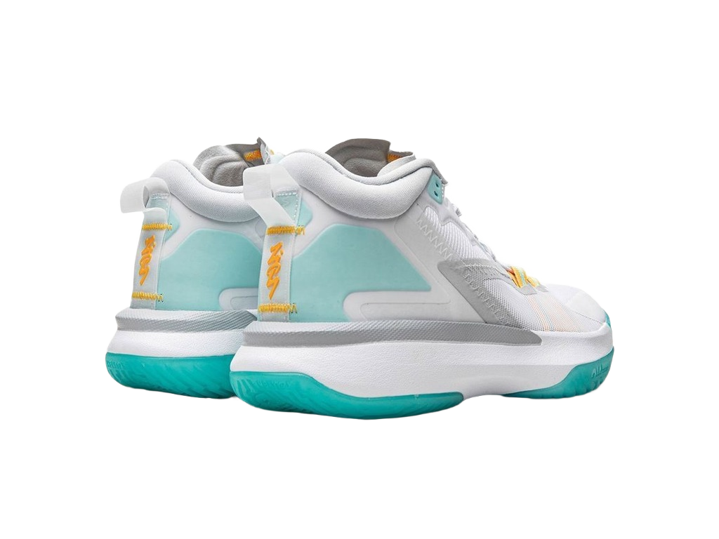 Nike Air Jordan Zion 1 White Dynamic Turquoise-Air Jordan-pikastore.cz
