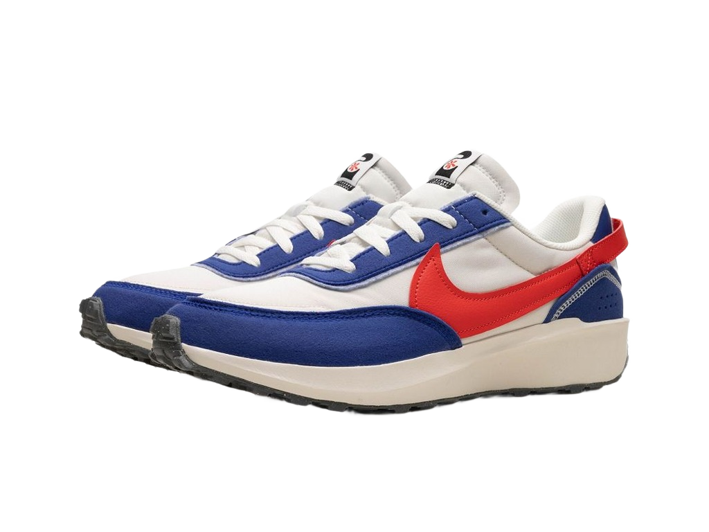 Nike Waffle Debut Swoosh Old Royal Habanero Red-Nike-pikastore.cz