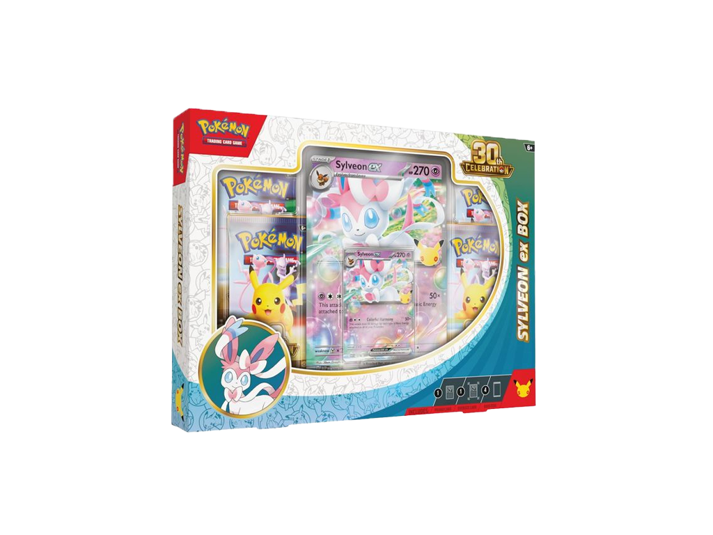 Pokémon TCG: 30th Celebration Sylveon ex Box