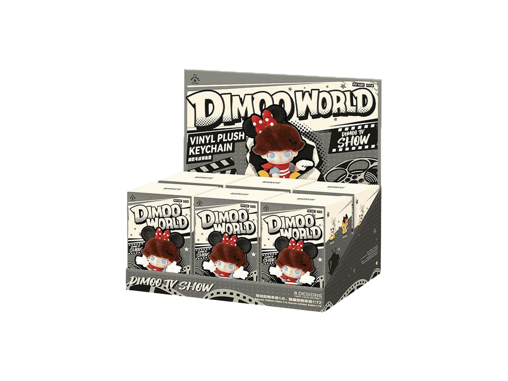 Pop Mart DIMOO WORLD × DISNEY Series Vinyl Plush Keychain Blind Box-Pop Mart-pikastore.cz