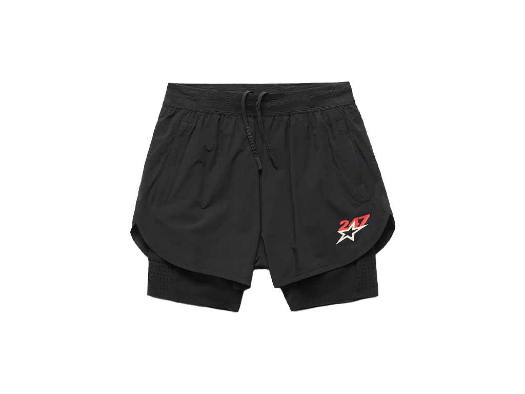 Represent 247 Hybrid 2-In-1 Short Jet Black-Represent-pikastore.cz