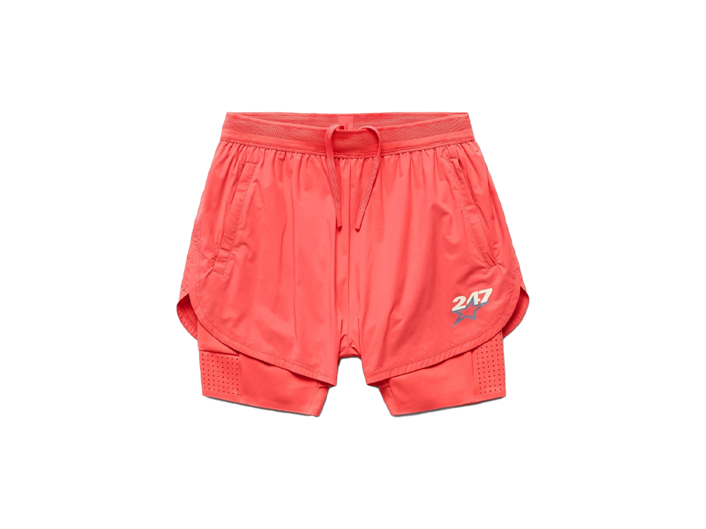 Represent 247 Hybrid 2-In-1 Short Racing Red-Represent-pikastore.cz
