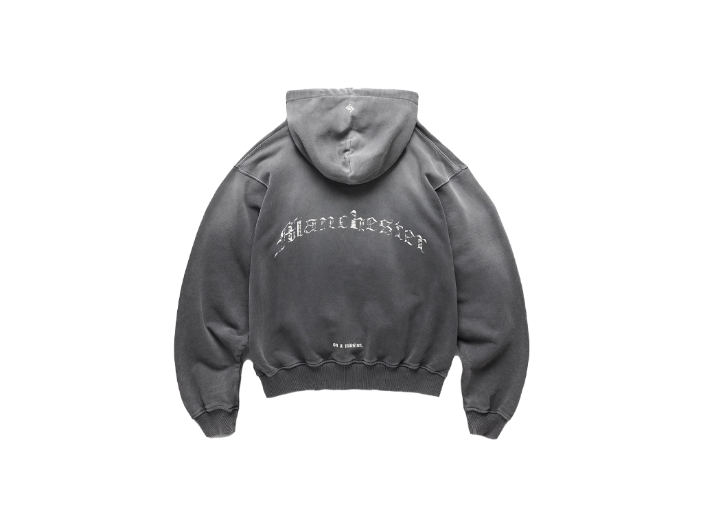 Represent 247 Manchester Hoodie Aged Black-Represent-pikastore.cz