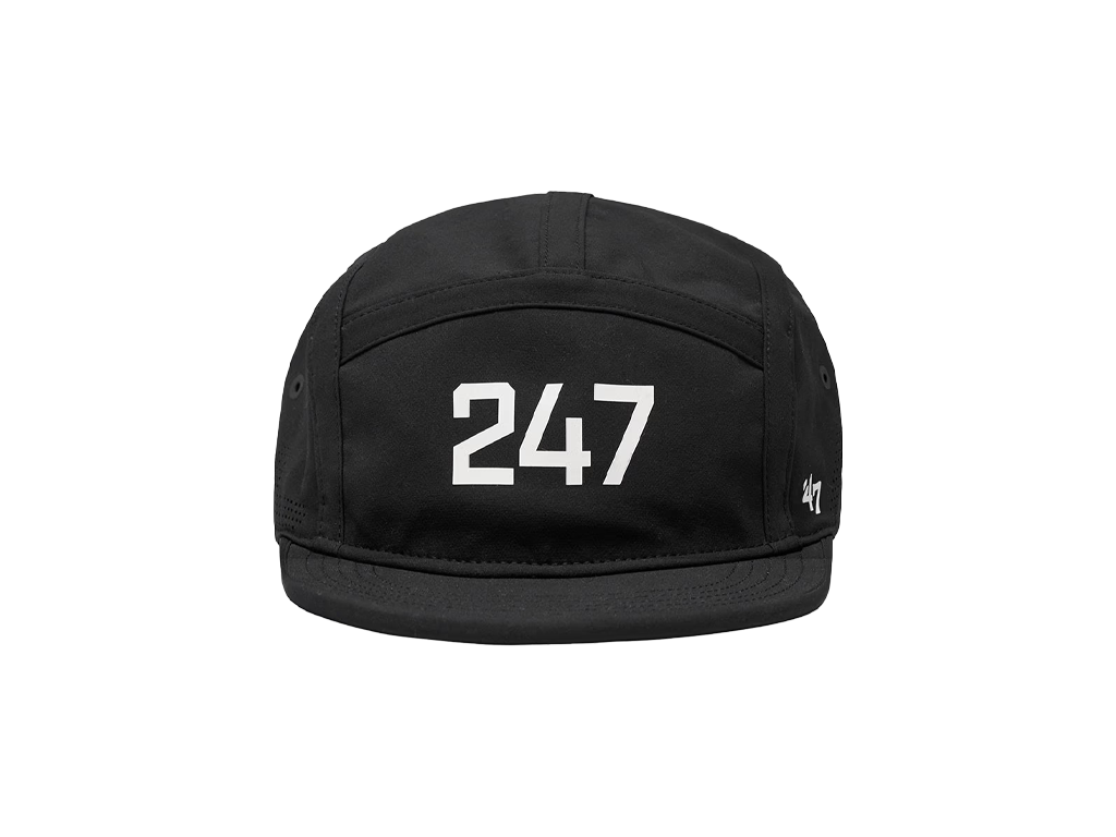 Represent 247 x 47 Taped Cap Jet Black-Represent-pikastore.cz