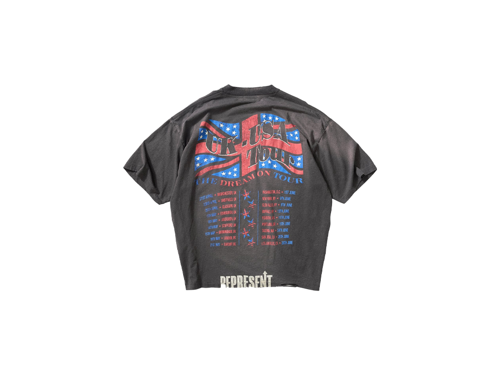 Represent Dream On Tour T-Shirt Grey-Represent-pikastore.cz