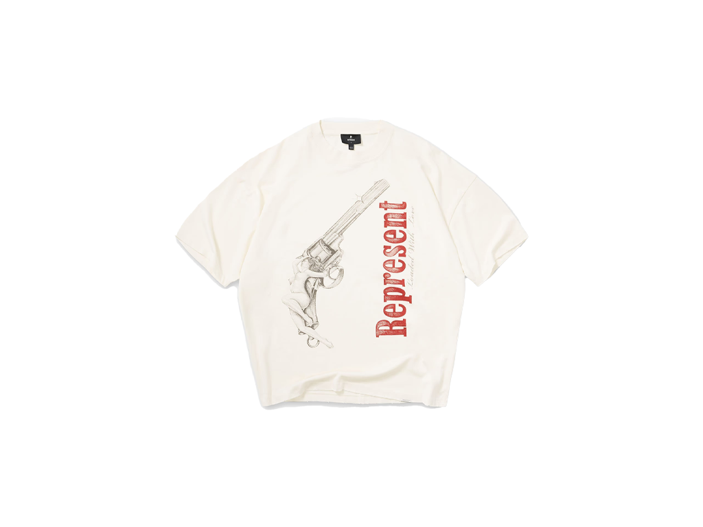 Represent Loaded With Love T-Shirt Buttercream-Represent-pikastore.cz