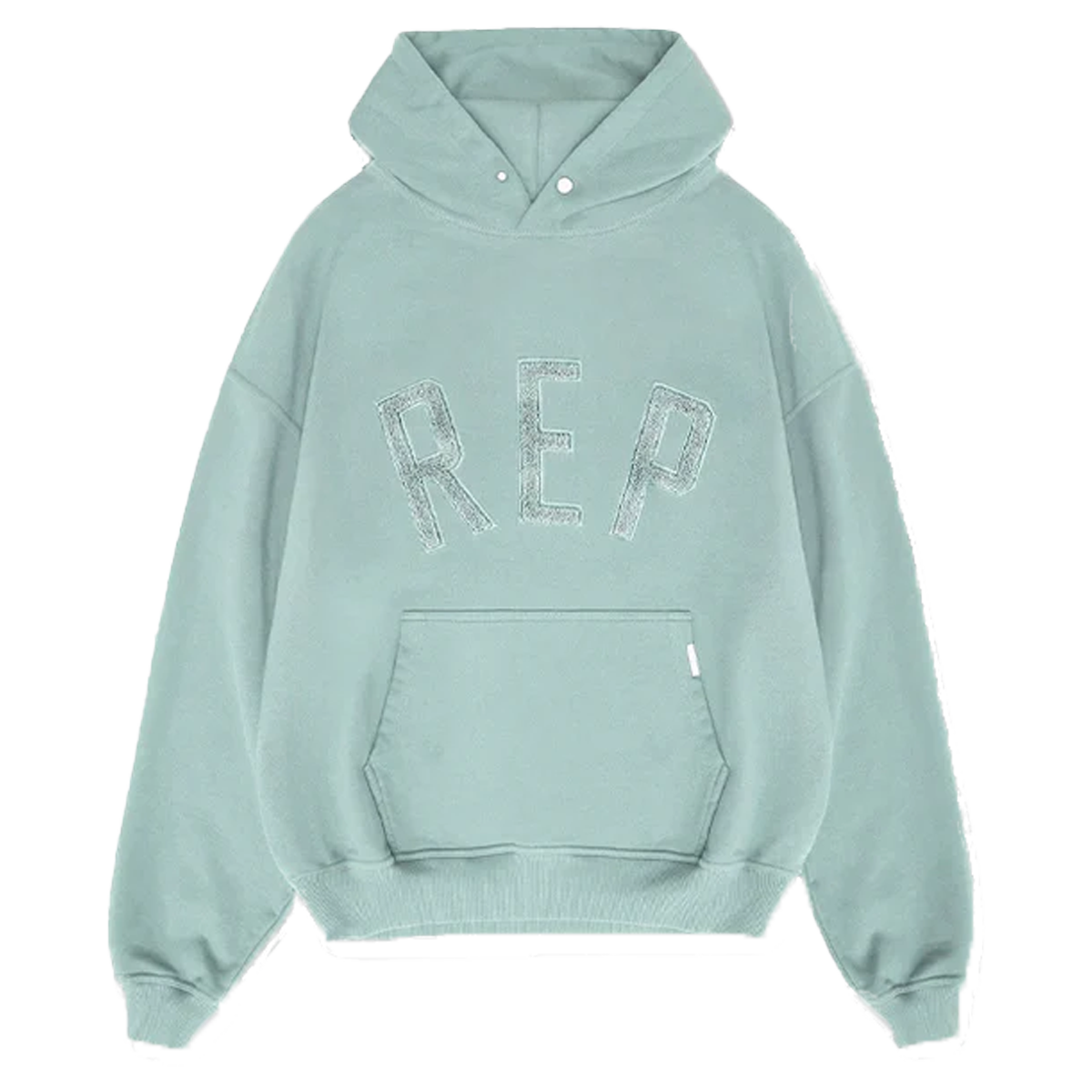 Represent Rep Applique Hoodie Forest Green-Represent-pikastore.cz