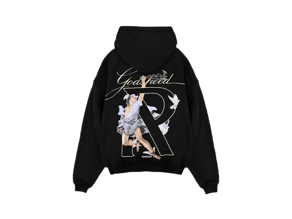 Represent Hermes Hoodie Black-Represent-pikastore.cz