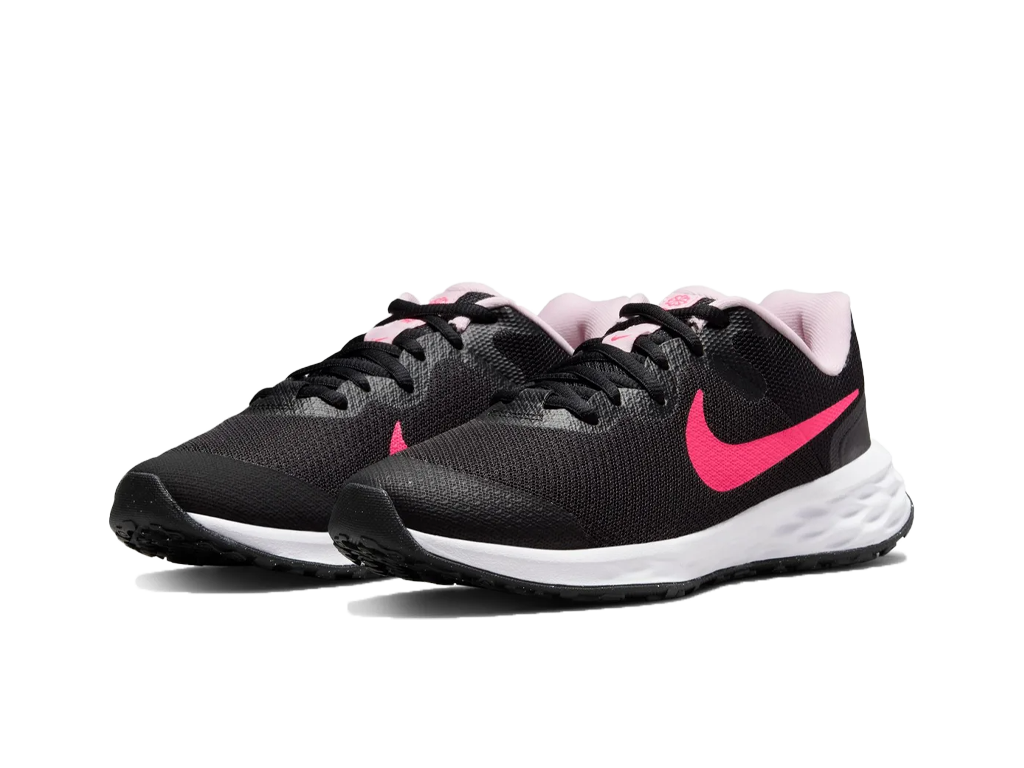 Nike Revolution 6 GS Black Hyper Pink-Nike-pikastore.cz