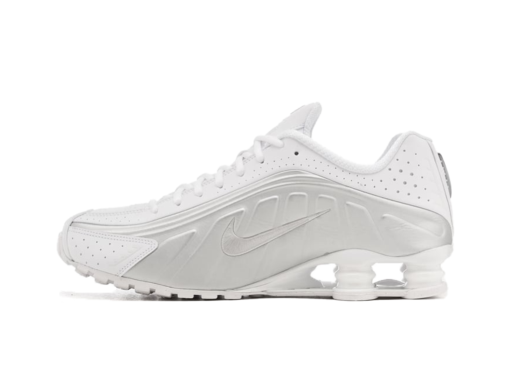 Shox R4 White Metallic Silver 2024-Nike-pikastore.cz