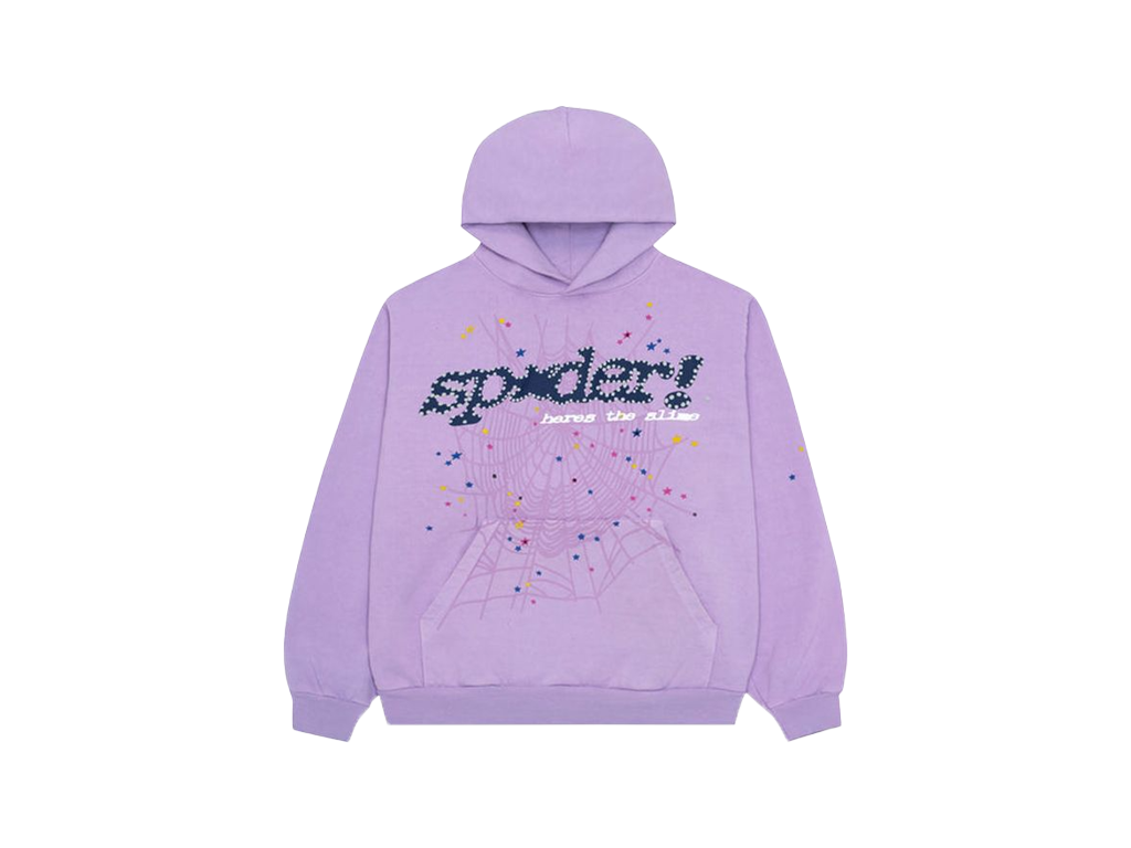 Sp5der Acai Hoodie Purple-Sp5der-pikastore.cz