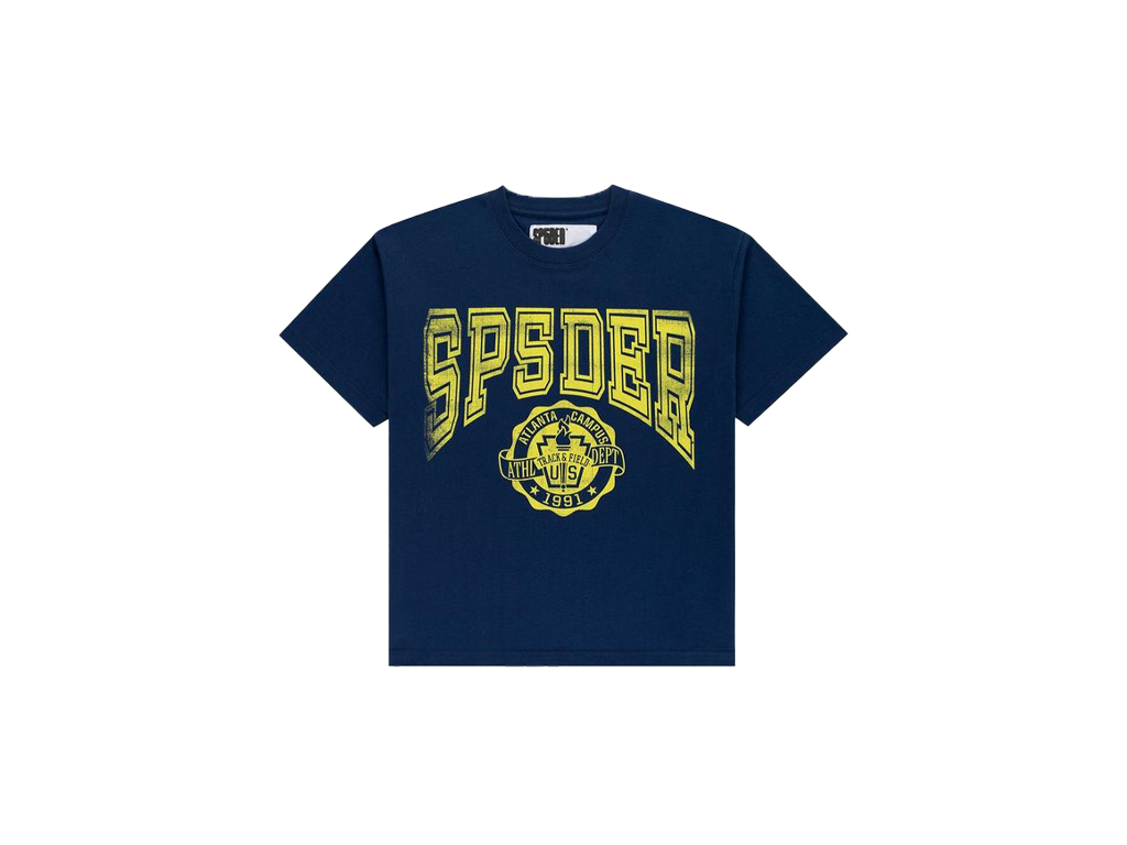 Sp5der Campus Tee Navy