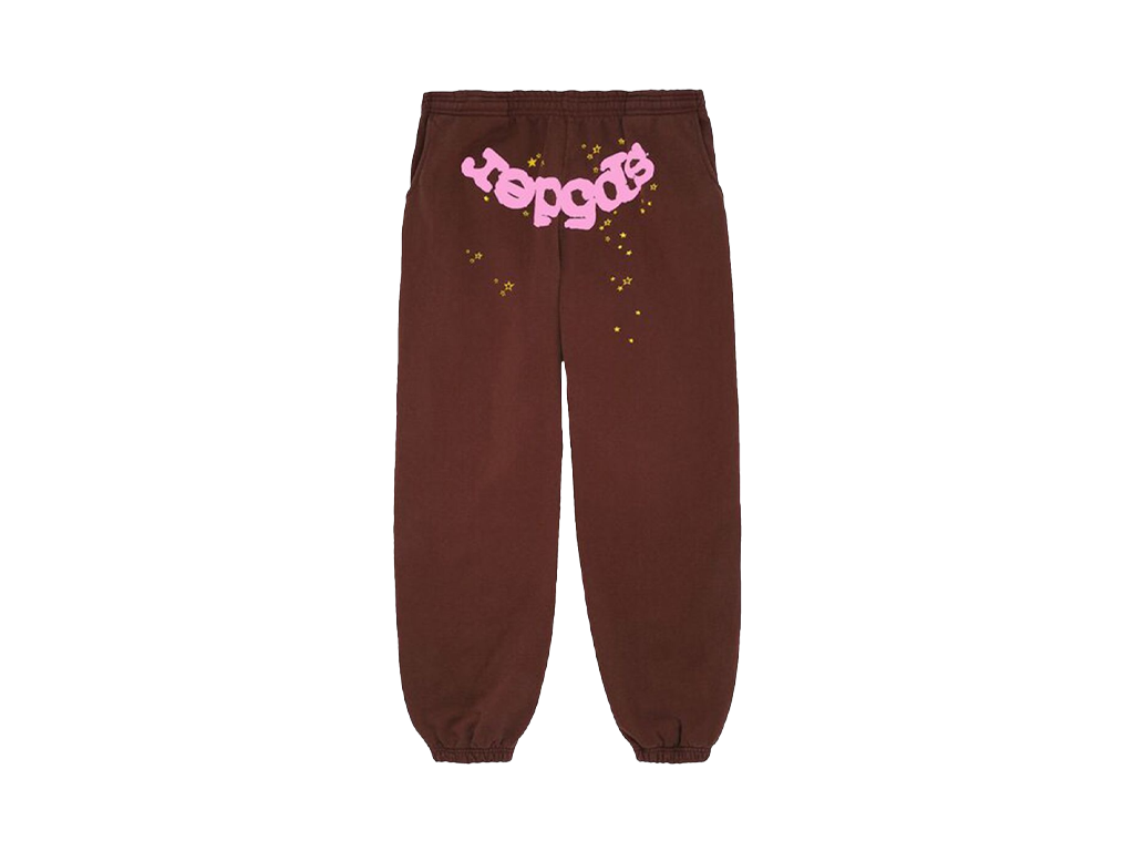 Sp5der Classic Sweatpants Brown-Sp5der-pikastore.cz