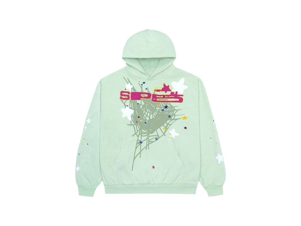 Sp5der Hoodie Mint