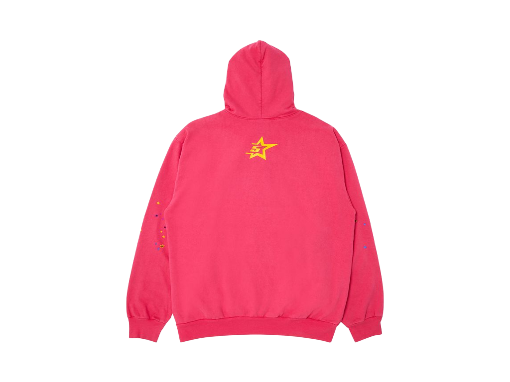 Sp5der P*nk Hoodie Pink-Sp5der-pikastore.cz