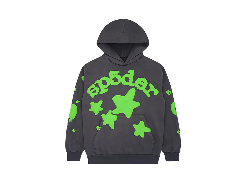 Sp5der Slate Beluga Hoodie-Sp5der-pikastore.cz