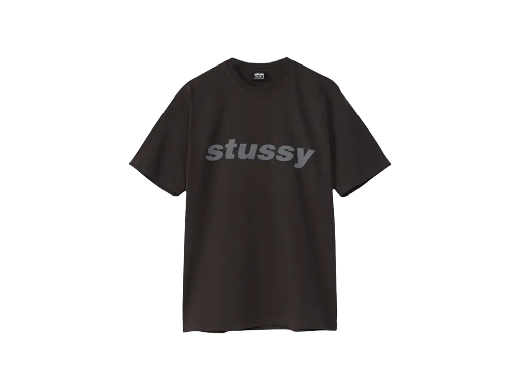 Stussy Shark Pigment Dyed Tee Faded Black-Stussy-pikastore.cz