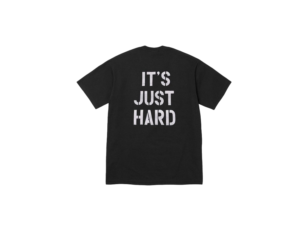 Supreme Hard Tee Black-Supreme-pikastore.cz