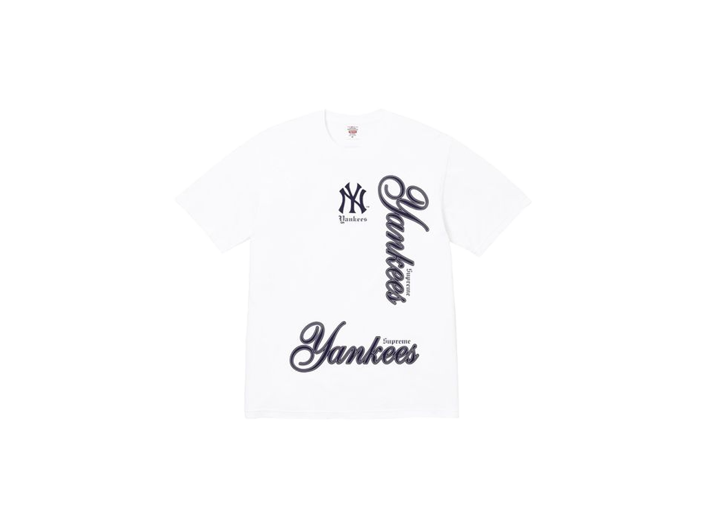 Supreme MLB Teams Sox Tee White