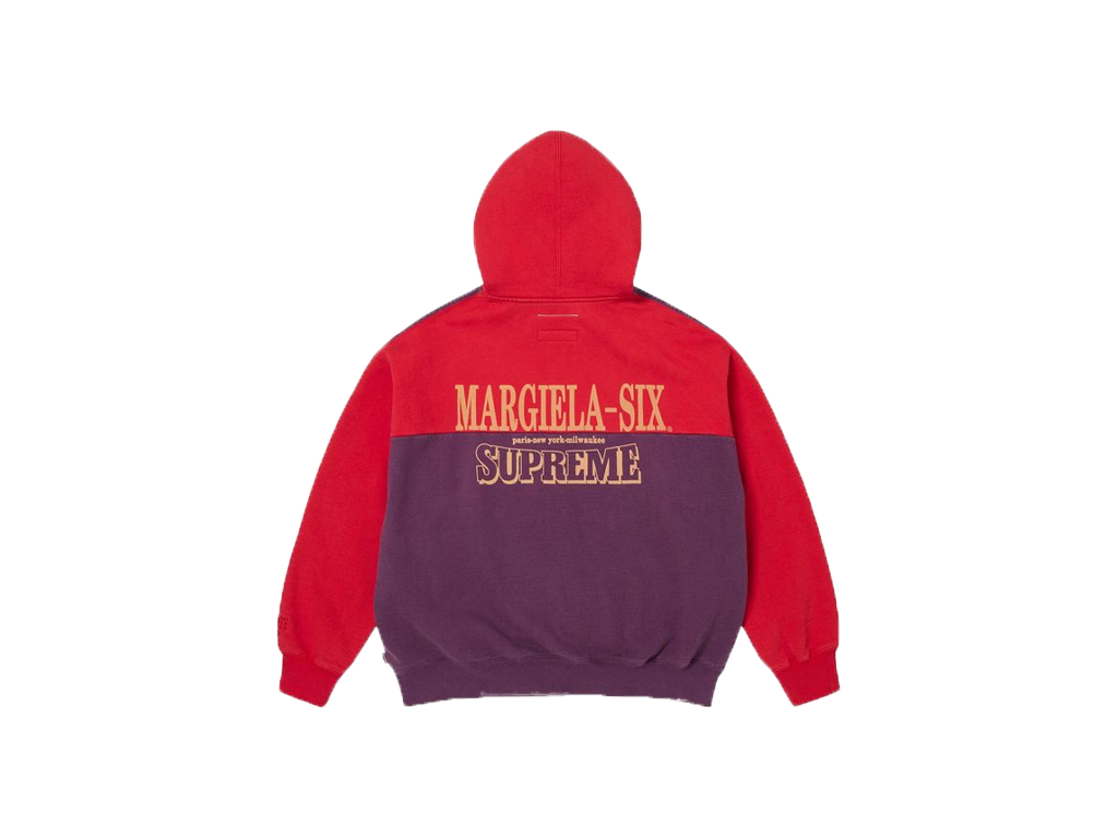 Supreme MM6 Maison Margiela Eagle Zip Up Hooded Sweatshirt Purple-Supreme-pikastore.cz