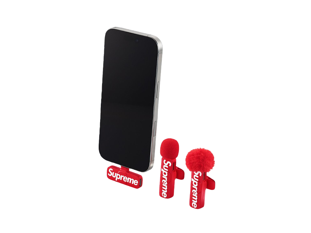 Supreme Mini Mics (Set Of 2) Red – sety, červená