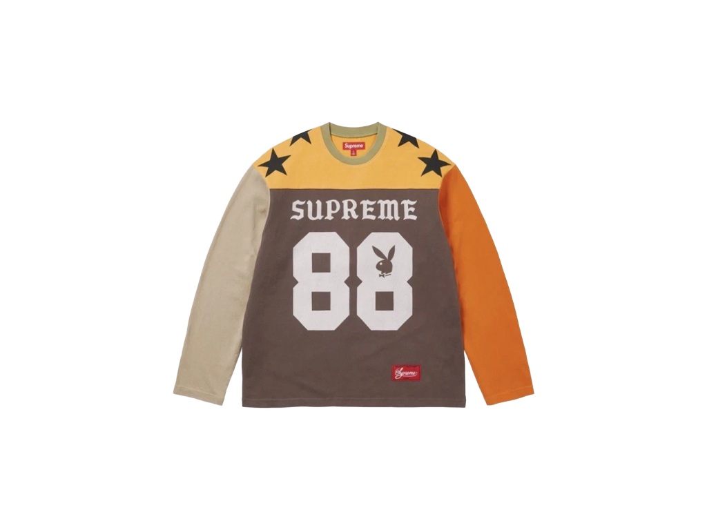 Supreme Playboy L/S Football Top Multi-Supreme-pikastore.cz