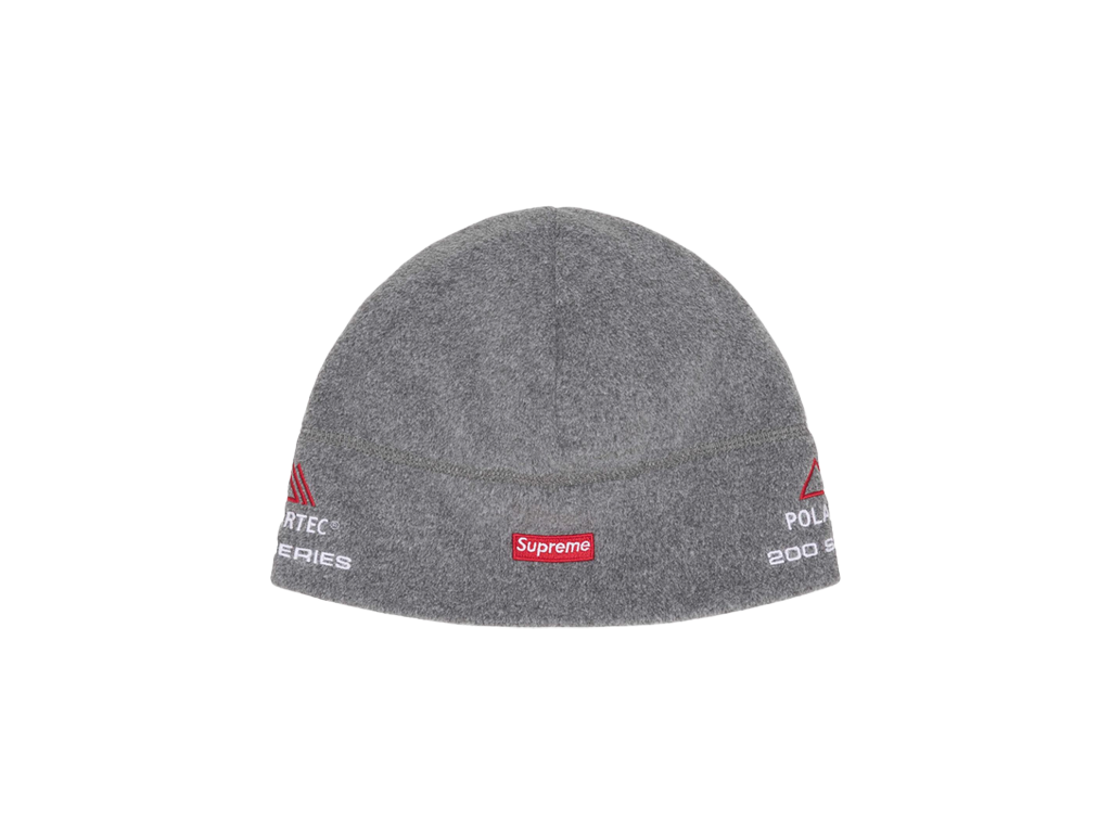 Supreme Polartec Sport Beanie (FW25) Grey-Supreme-pikastore.cz