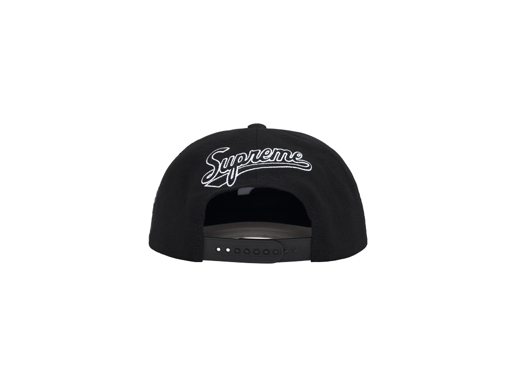 Supreme World Famous S Logo 6-Panel Black-Supreme-pikastore.cz