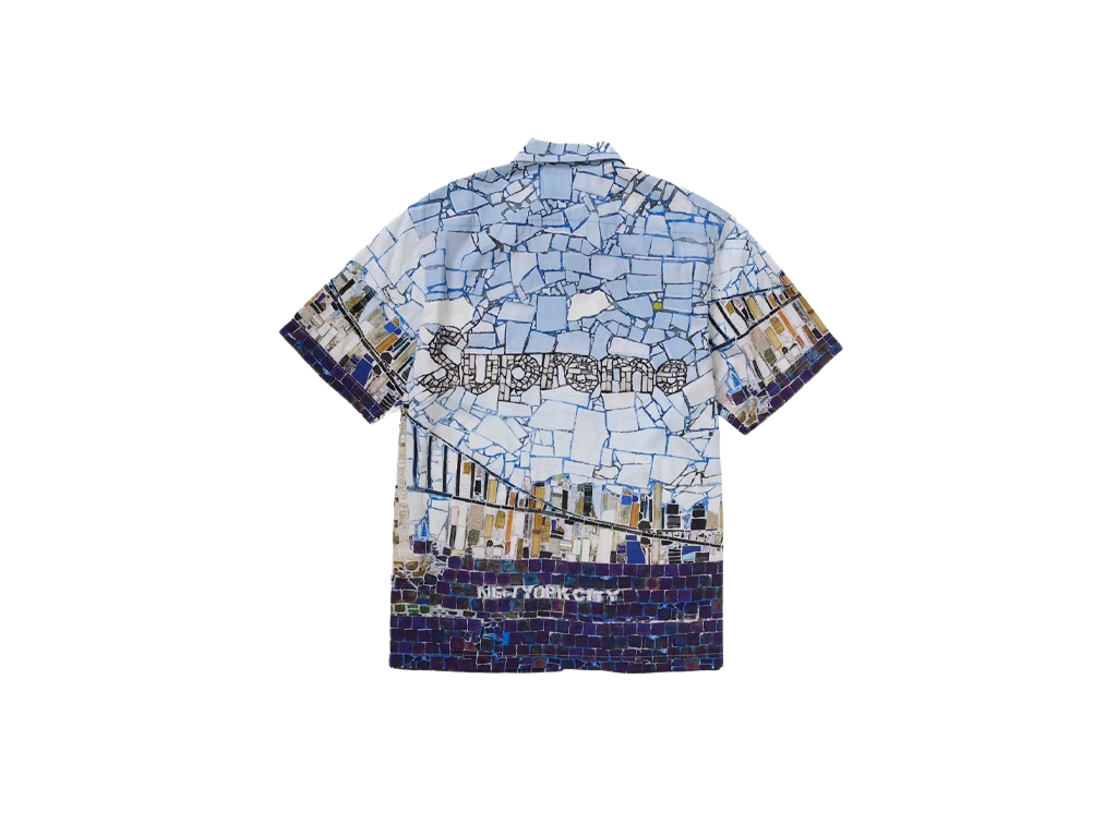 Supreme Mosaic S/S Shirt Multicolor-Supreme-pikastore.cz