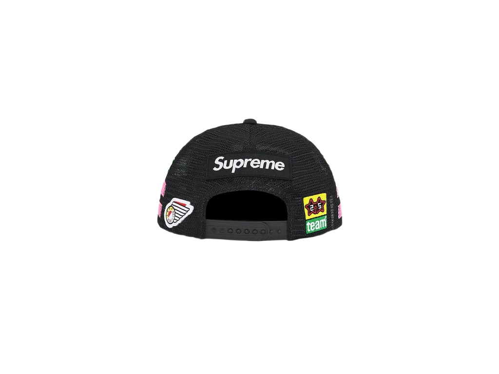 Supreme SpongeBob Jeff Hamilton Mesh Back 6-Panel Black-Supreme-pikastore.cz