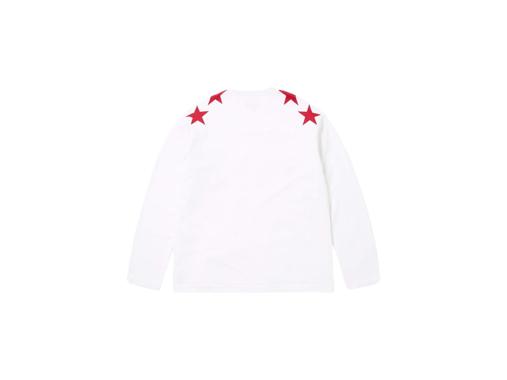 Supreme x Playboy Long-Sleeve Top White-Supreme-pikastore.cz