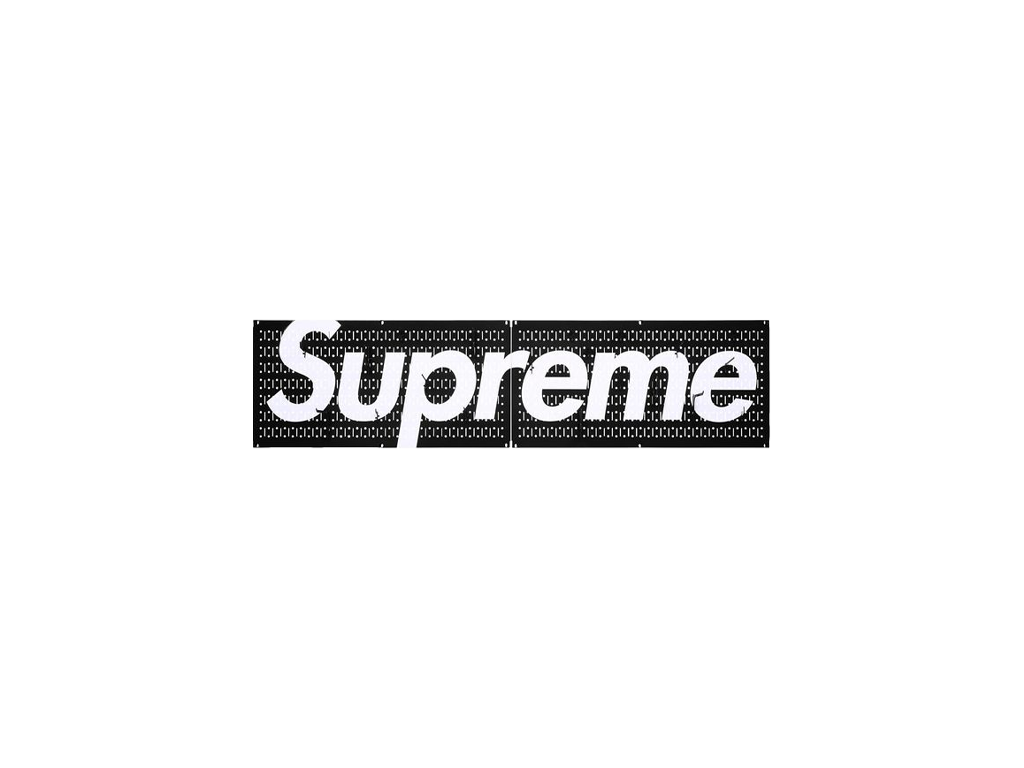 Supreme x Wall Control Pegboard Panel (Set Of 2) Black-Supreme-pikastore.cz