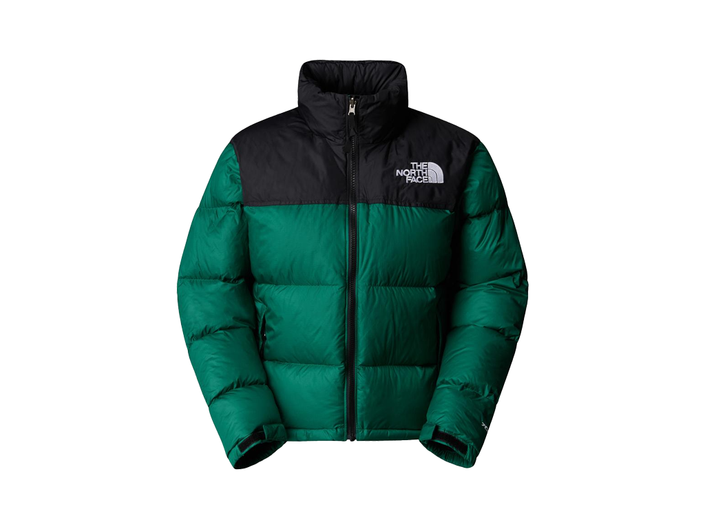 The North Face Womens 1996 Retro Nuptse Jacket Evergreen