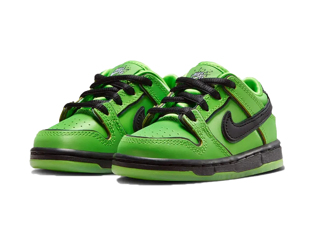 The Powerpuff Girls x Nike Dunk Low Pro SB QS TD Buttercup