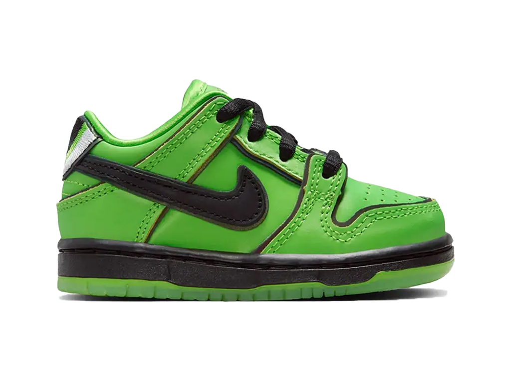 The Powerpuff Girls x Nike Dunk Low Pro SB QS TD Buttercup – кросівки – фото 4 з 5