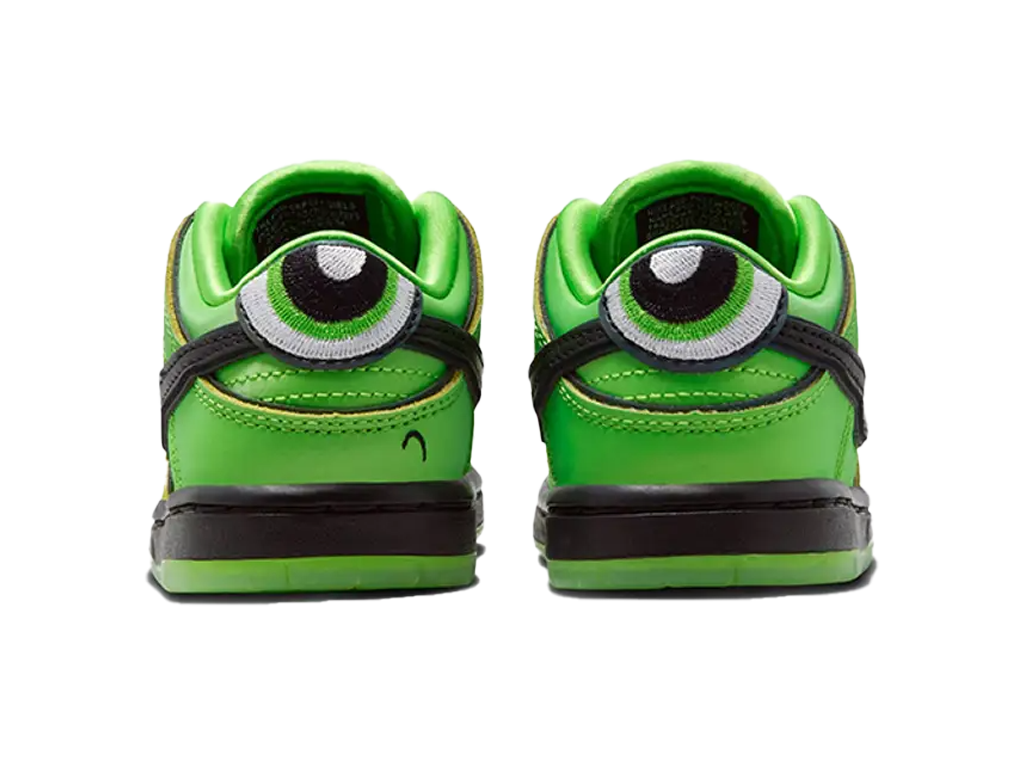 The Powerpuff Girls x Nike Dunk Low Pro SB QS TD Buttercup – кросівки – фото 3 з 5