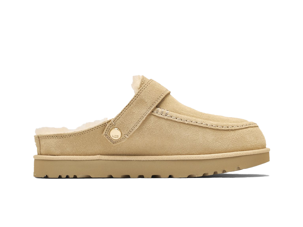 UGG Goldenstar Evelina Clog Sand Castle – pantofle – fotka 3 z 5