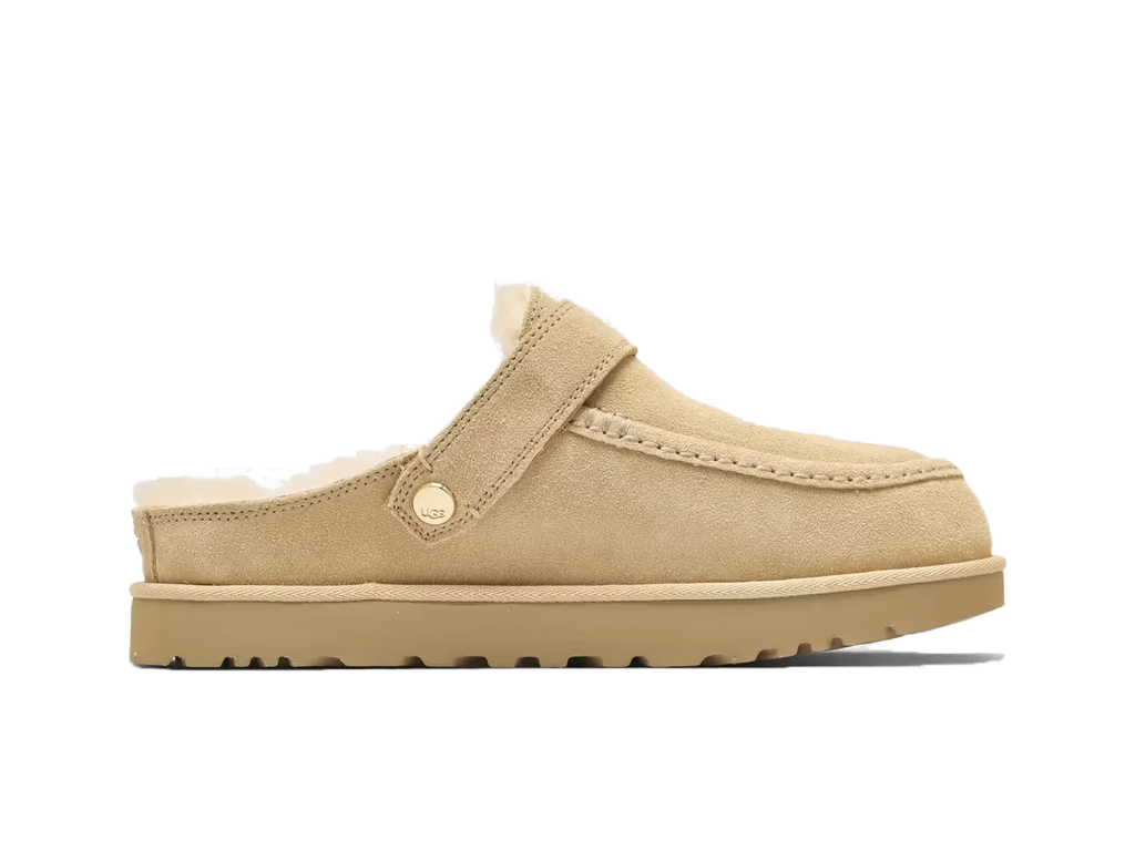 UGG Goldenstar Evelina Clog Sand Castle (Women's) – pantofle – fotka 3 z 5