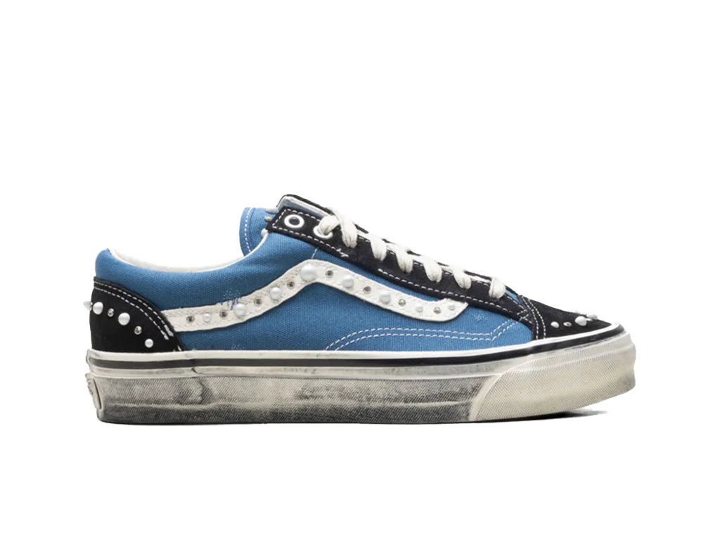 Vans Premium Old Skool Black Navy Blue-Vans-pikastore.cz