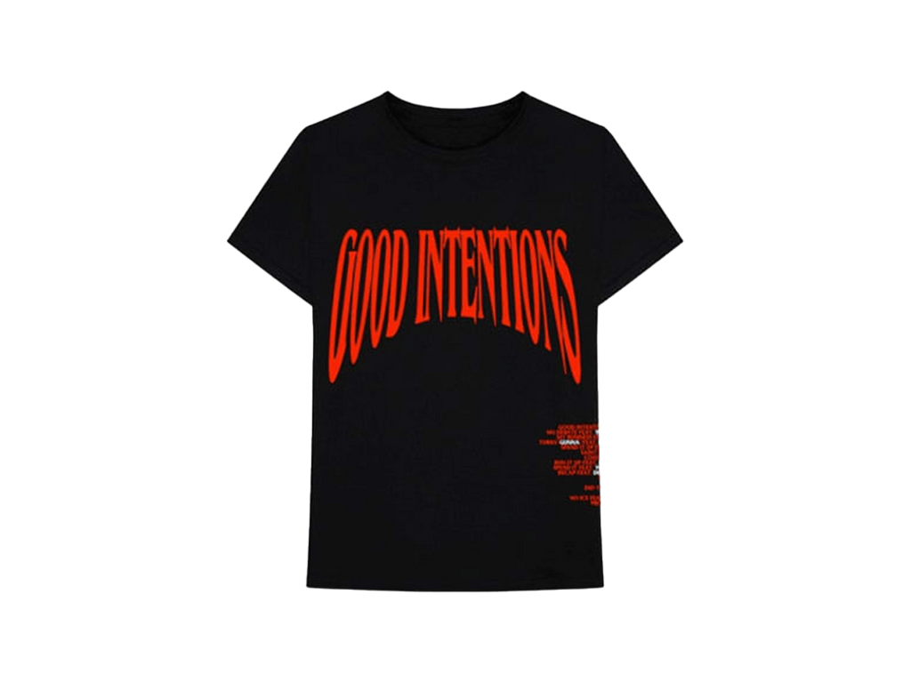 Vlone Nav x Good Intentions Tee Black-Vlone-pikastore.cz