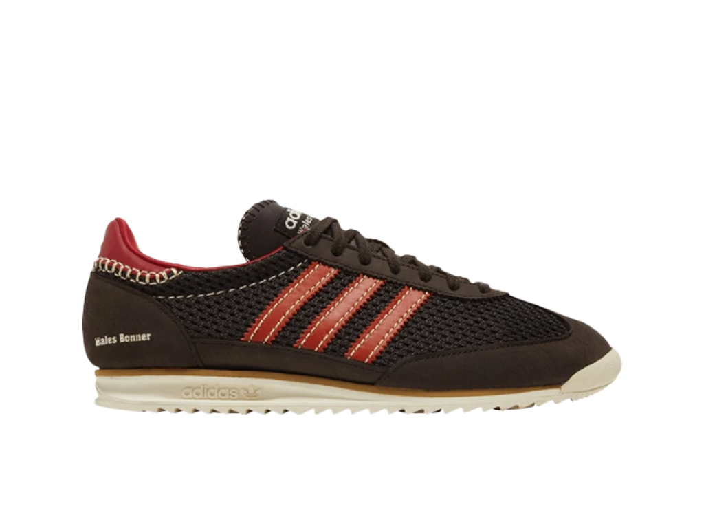 Wales Bonner x adidas SL72 Knit Brown – sneakers – foto 3 af 5