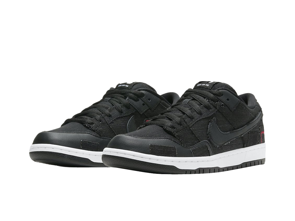 Wasted Youth x Dunk Low SB Black Denim-Nike-pikastore.cz