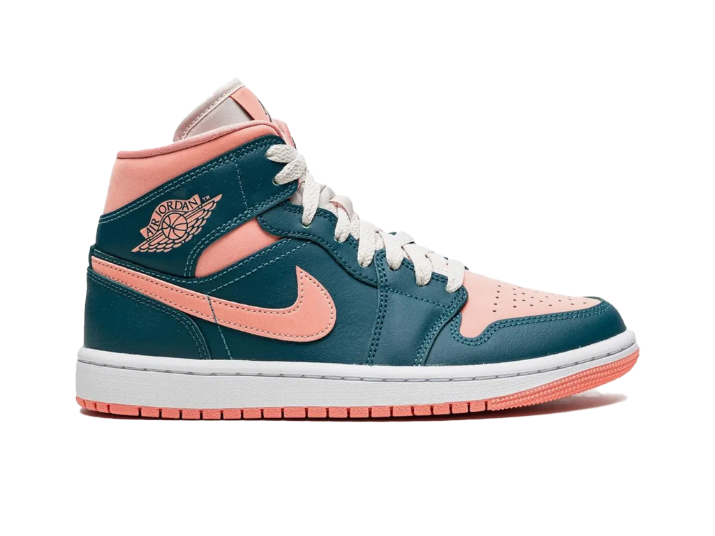 Wmns Air Jordan 1 Mid Dark Teal Green-Air Jordan-pikastore.cz