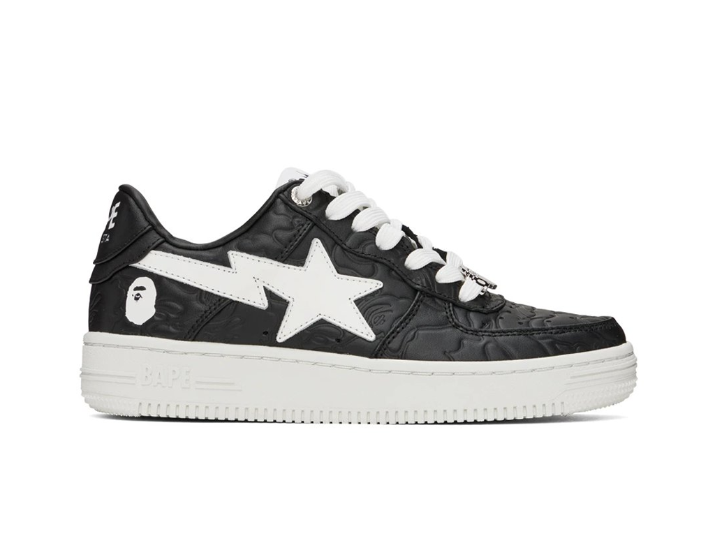 Bape Wmns Bapesta #3 Line Camo Black-BAPE-pikastore.cz