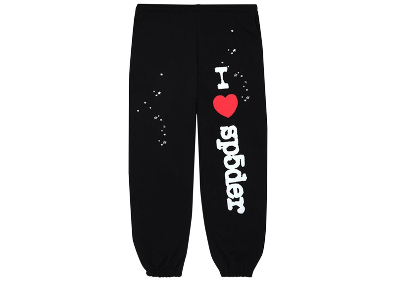 Sp5der Souvenir Sweatpants Black-Sp5der-pikastore.cz