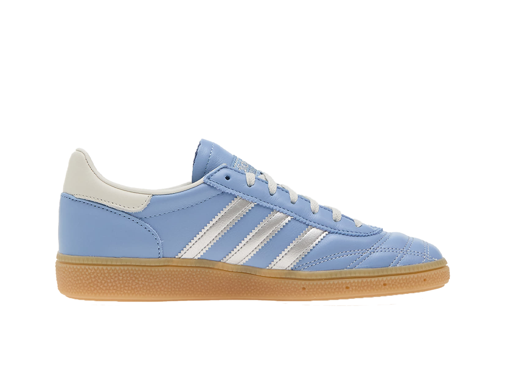 adidas Handball Spezial Quilted Stitching Ash Blue Silver (Womens)