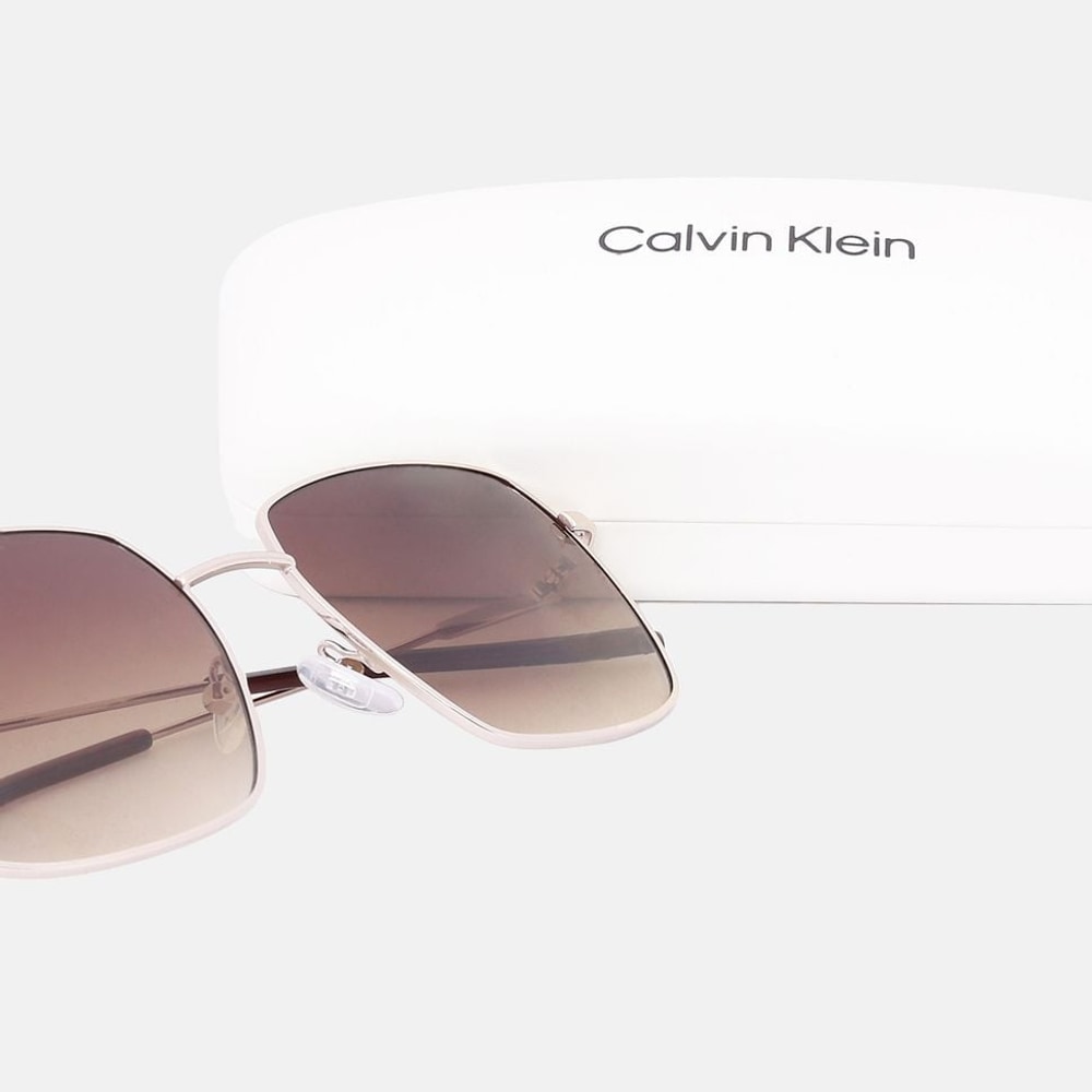 Calvin Klein Sunglasses Gold – Brille – Foto 3 von 4