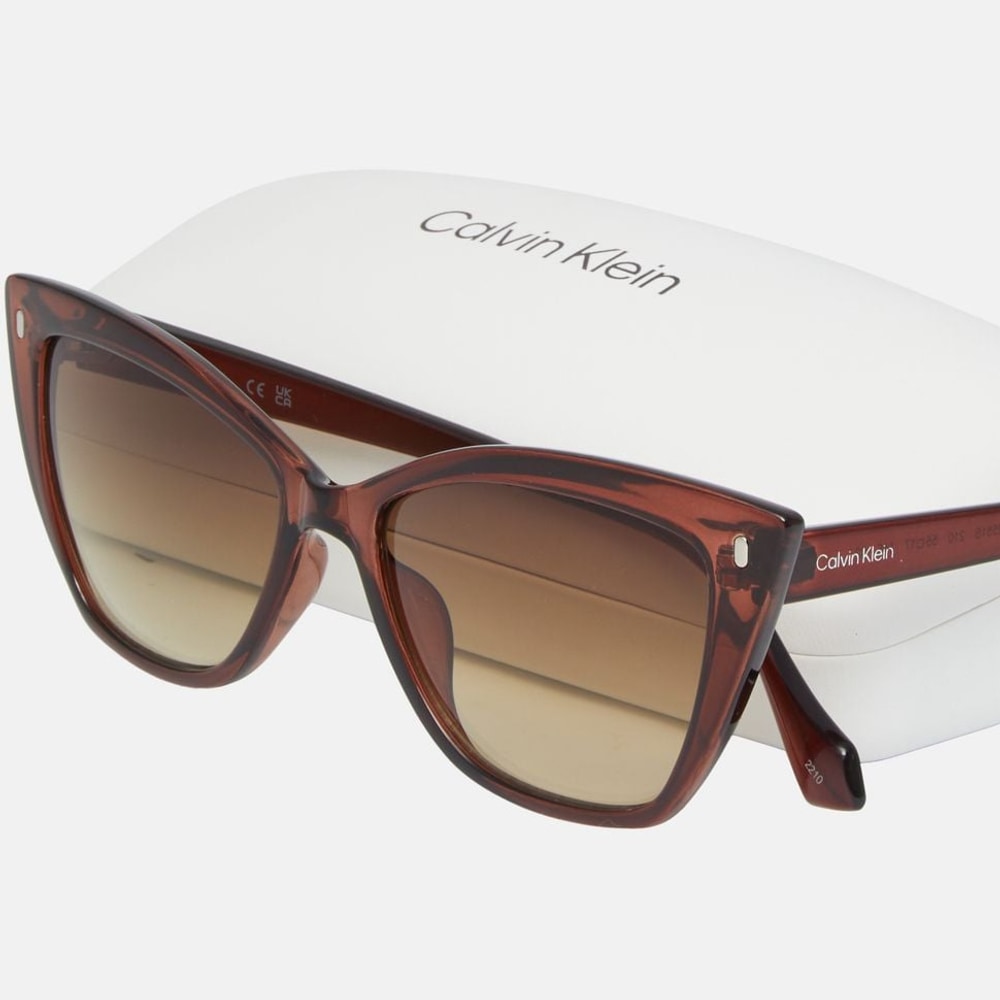 Calvin Klein Sunglasses Brown – окуляри – фото 3 з 4