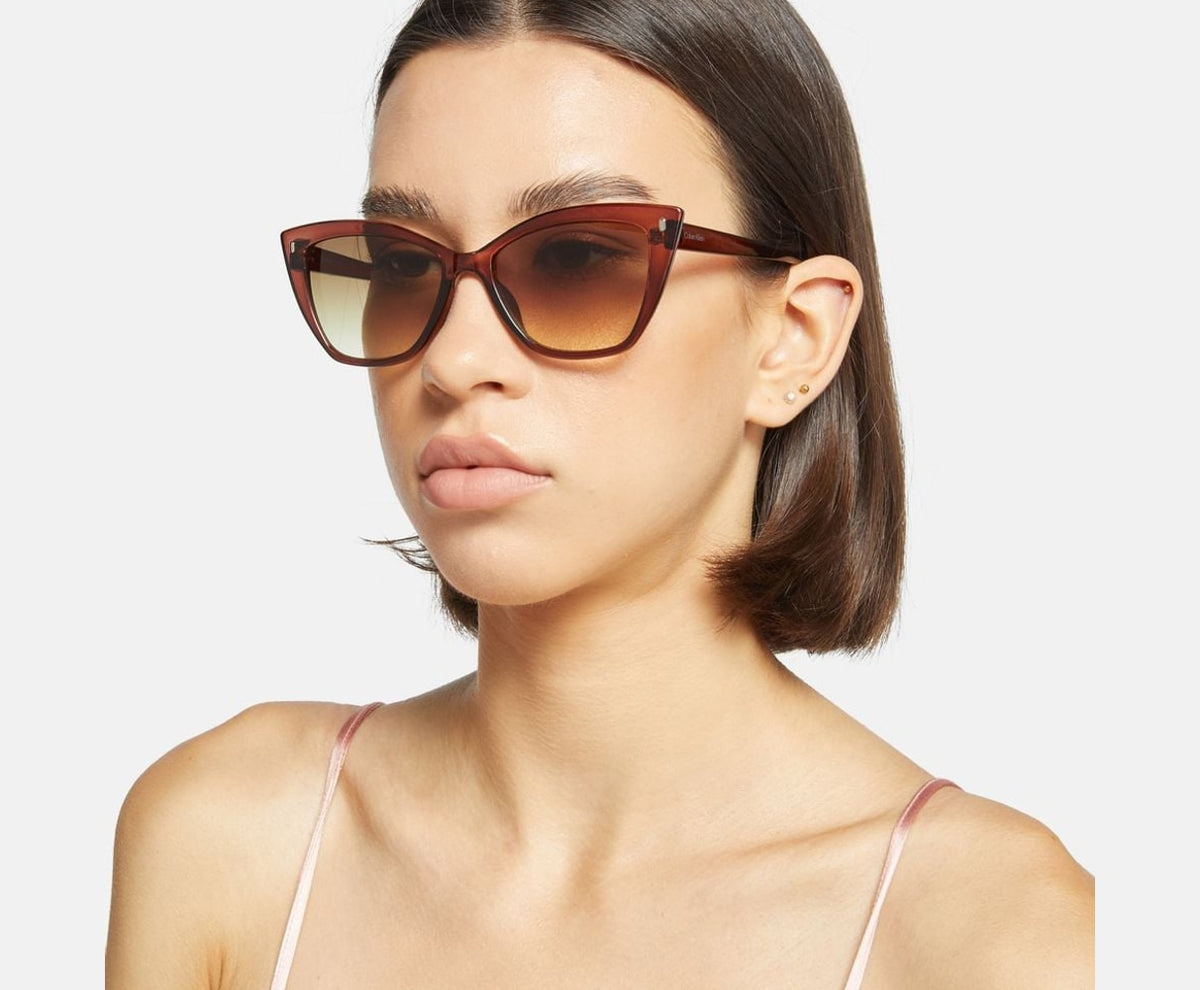 Calvin Klein Sunglasses Brown – окуляри – фото 4 з 4